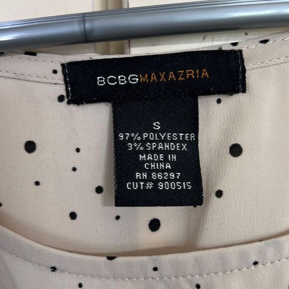 3 for 30! BCBGMaxazria womans sz small blouse - Picture 3 of 3